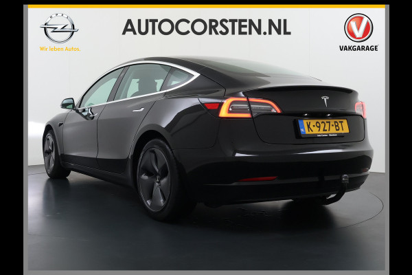 Tesla Model 3 RWD Plus SOH 92% Trekhaak Navi Ecc Leder Adap.Cruise Panoramadak Autopilot Camera Pdc Elek.Stoelen Memory DAB Led Stoelverwarming Intel Atom® Processor Isofix Dashcam Toybox 1e Eigenaar 1.000KG Trekgewicht Origineel Nederlandse Auto