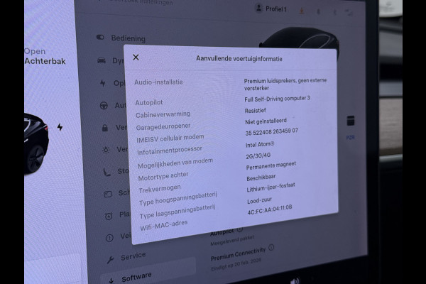 Tesla Model 3 RWD Plus SOH 92% Trekhaak Navi Ecc Leder Adap.Cruise Panoramadak Autopilot Camera Pdc Elek.Stoelen Memory DAB Led Stoelverwarming Intel Atom® Processor Isofix Dashcam Toybox 1e Eigenaar 1.000KG Trekgewicht Origineel Nederlandse Auto