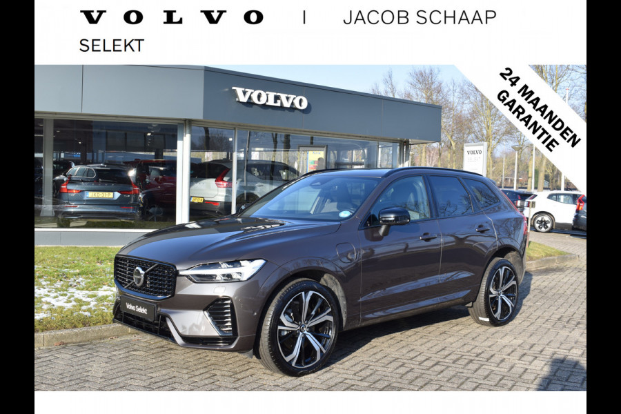 Volvo XC60 T6 350PK Plug-in hybrid AWD Plus Dark | 21" LMV | Luchtvering | H&K | Panodak | Contour stoelen | 360 Canera