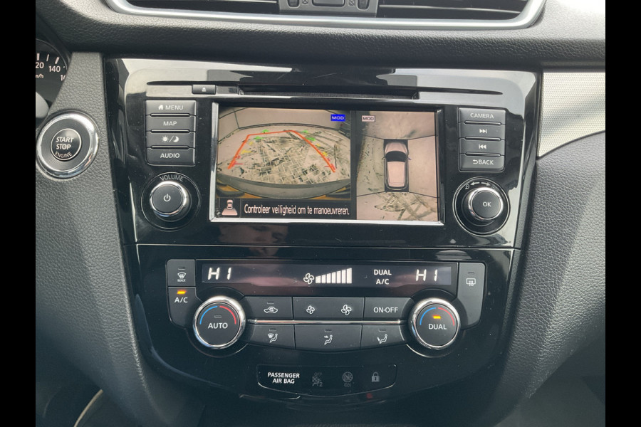 Nissan QASHQAI 1.3 DIG-T 141pk N-Connecta 360° Cam Navi Voll.Onderh. Hoge zit