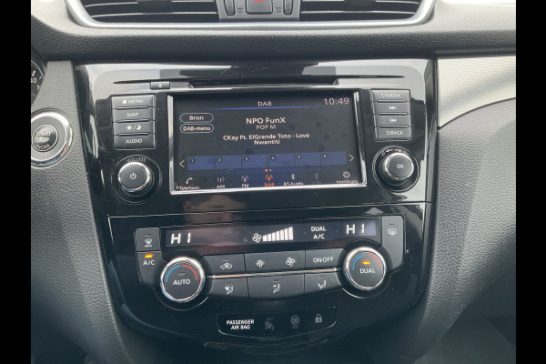 Nissan QASHQAI 1.3 DIG-T 141pk N-Connecta 360° Cam Navi Voll.Onderh. Hoge zit