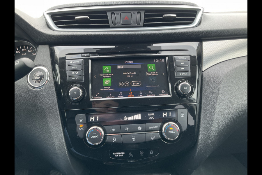 Nissan QASHQAI 1.3 DIG-T 141pk N-Connecta 360° Cam Navi Voll.Onderh. Hoge zit