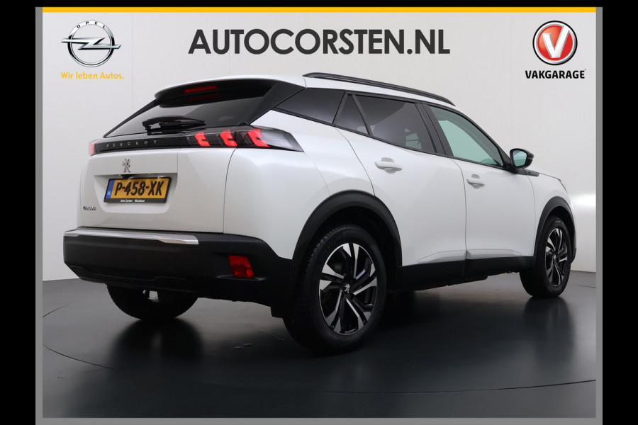Peugeot e-2008 EV Allure Pack 50kWh SOH 89% Navi* Ecc 360°Camera Apple Carplay Android Auto Cruise Control Lmv 17" Led Keyless Privacy Glas Rijstrooksensor 1e Eigenaar Origineel Nederlandse Auto