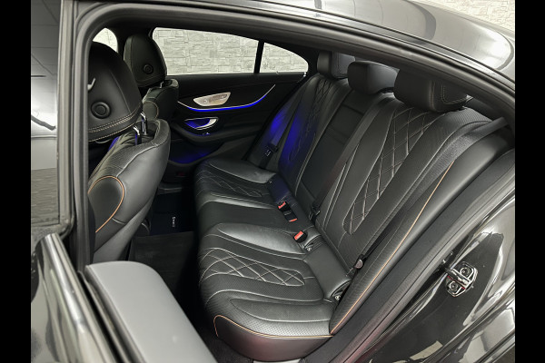 Mercedes-Benz CLS-Klasse 450 4MATIC Edition 1 AMG-Line | 360 Camera | Leder-Exclusief | ACC | Burmester | Schuifdak | Multibeam-LED | Sfeerverlichting | Memory | Stoelverwarming V+A | IWC-Klokje | ISO-Glas | 20'' | Dodehoek | Lane Assist | Carplay |