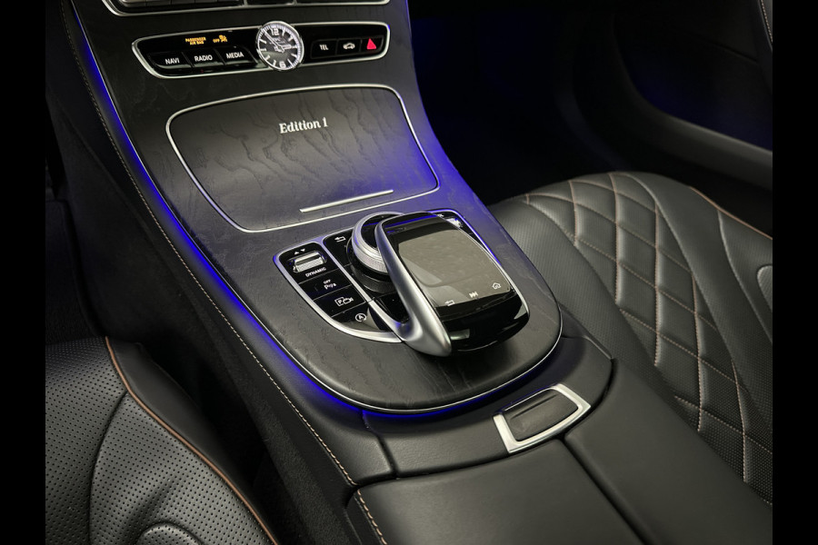 Mercedes-Benz CLS-Klasse 450 4MATIC Edition 1 AMG-Line | 360 Camera | Leder-Exclusief | ACC | Burmester | Schuifdak | Multibeam-LED | Sfeerverlichting | Memory | Stoelverwarming V+A | IWC-Klokje | ISO-Glas | 20'' | Dodehoek | Lane Assist | Carplay |