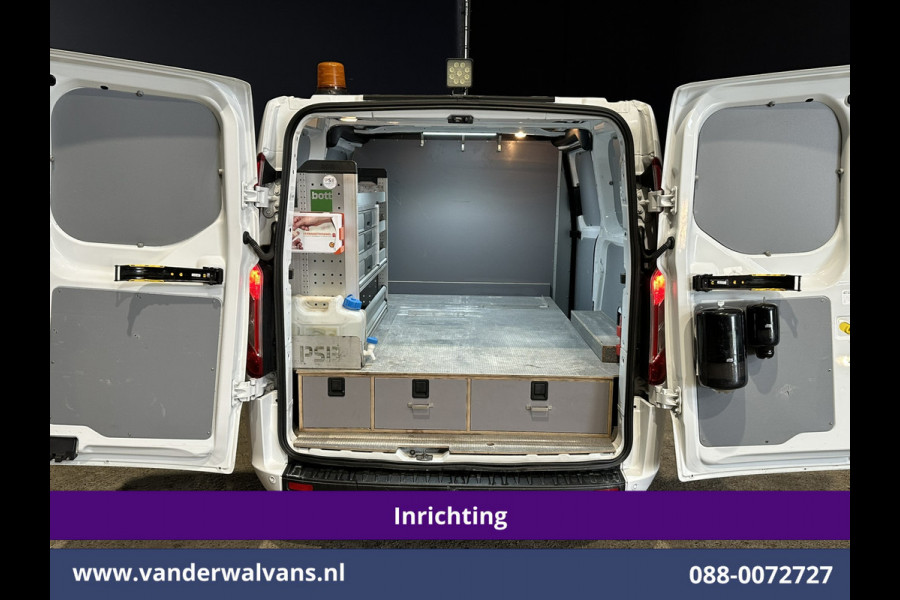 Ford Transit Custom 2.0 TDCI L1H1 Inrichting Euro6 Airco | Camera | LED | Cruisecontrol | Android Auto Stoelverwarming, Verwarmde voorruit, Parkeersensoren, Bijrijdersbank, 2500kg Trekhaak