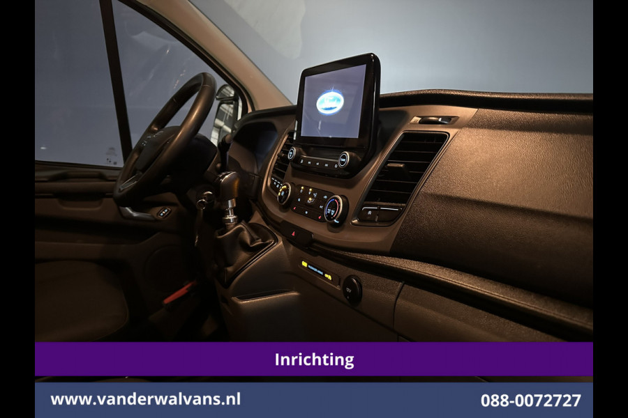 Ford Transit Custom 2.0 TDCI L1H1 Inrichting Euro6 Airco | Camera | LED | Cruisecontrol | Android Auto Stoelverwarming, Verwarmde voorruit, Parkeersensoren, Bijrijdersbank, 2500kg Trekhaak