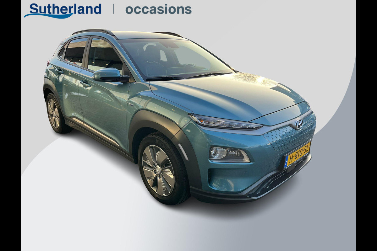 Hyundai Kona EV Premium 64 kWh | Lederen bekleding | Head-Up Display | Stoelverwarming / koeling | Krell audio | Camera