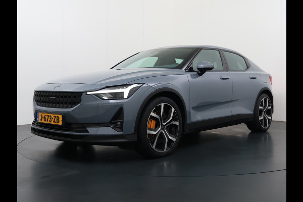 Polestar 2 PERFORMANCE LR AWD 78kWh Trekhaak Adap.Cruise Pano-Dak Harman&Kardon®-Audio Navi Ecc Apple Carplay Android Auto 360°Camera Dual  SOH 91% 4WD Stuur-Stoel-Achterbankverwarming Elek.Achterklep Privacy Glas Lmv 20" Led Dodehoekdetectie Rijstrooksensor Wifi 1e Eigenaar Volledig Dealeronderhouden Origineel Nederlandse Auto 1500kg Trekvermogen!