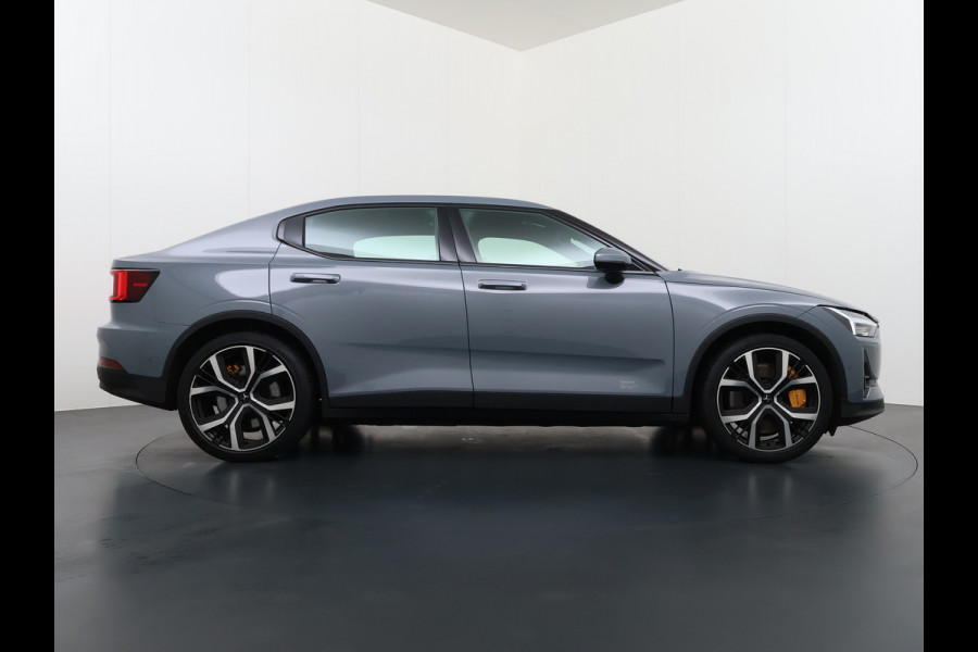 Polestar 2 PERFORMANCE LR AWD 78kWh Trekhaak Adap.Cruise Pano-Dak Harman&Kardon®-Audio Navi Ecc Apple Carplay Android Auto 360°Camera Dual  SOH 91% 4WD Stuur-Stoel-Achterbankverwarming Elek.Achterklep Privacy Glas Lmv 20" Led Dodehoekdetectie Rijstrooksensor Wifi 1e Eigenaar Volledig Dealeronderhouden Origineel Nederlandse Auto 1500kg Trekvermogen!
