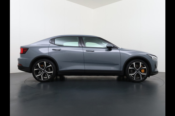 Polestar 2 PERFORMANCE LR AWD 78kWh Trekhaak Adap.Cruise Pano-Dak Harman&Kardon®-Audio Navi Ecc Apple Carplay Android Auto 360°Camera Dual  SOH 91% 4WD Stuur-Stoel-Achterbankverwarming Elek.Achterklep Privacy Glas Lmv 20" Led Dodehoekdetectie Rijstrooksensor Wifi 1e Eigenaar Volledig Dealeronderhouden Origineel Nederlandse Auto 1500kg Trekvermogen!