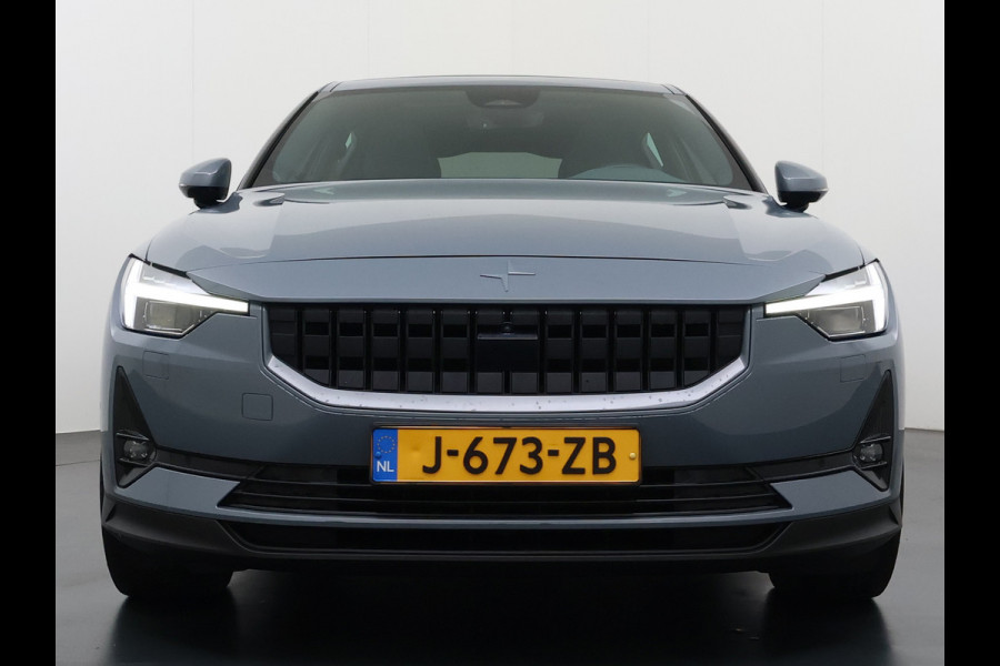 Polestar 2 PERFORMANCE LR AWD 78kWh Trekhaak Adap.Cruise Pano-Dak Harman&Kardon®-Audio Navi Ecc Apple Carplay Android Auto 360°Camera Dual  SOH 91% 4WD Stuur-Stoel-Achterbankverwarming Elek.Achterklep Privacy Glas Lmv 20" Led Dodehoekdetectie Rijstrooksensor Wifi 1e Eigenaar Volledig Dealeronderhouden Origineel Nederlandse Auto 1500kg Trekvermogen!