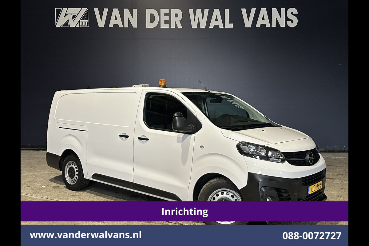 Opel Vivaro 2.0 CDTI 123pk L2H1 Inrichting Euro6 Airco | Camera | Apple Carplay | Cruisecontrol Android Auto, 2500kg trekhaak, Parkeersensoren, Bijrijdersbank, Achterklep