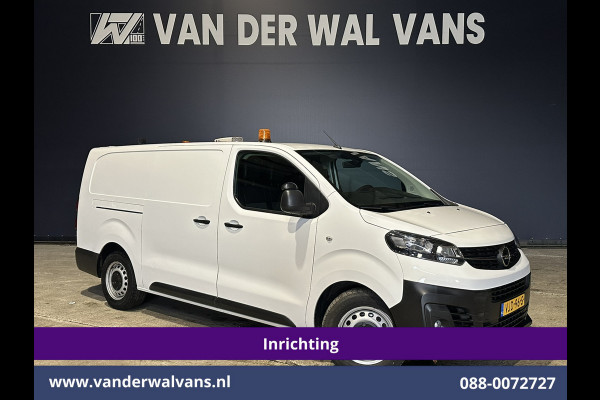 Opel Vivaro 2.0 CDTI 123pk L2H1 Inrichting Euro6 Airco | Camera | Apple Carplay | Cruisecontrol Android Auto, 2500kg trekhaak, Parkeersensoren, Bijrijdersbank, Achterklep
