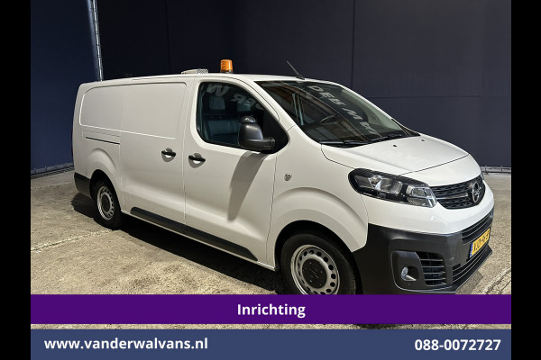 Opel Vivaro 2.0 CDTI 123pk L2H1 Inrichting Euro6 Airco | Camera | Apple Carplay | Cruisecontrol Android Auto, 2500kg trekhaak, Parkeersensoren, Bijrijdersbank, Achterklep