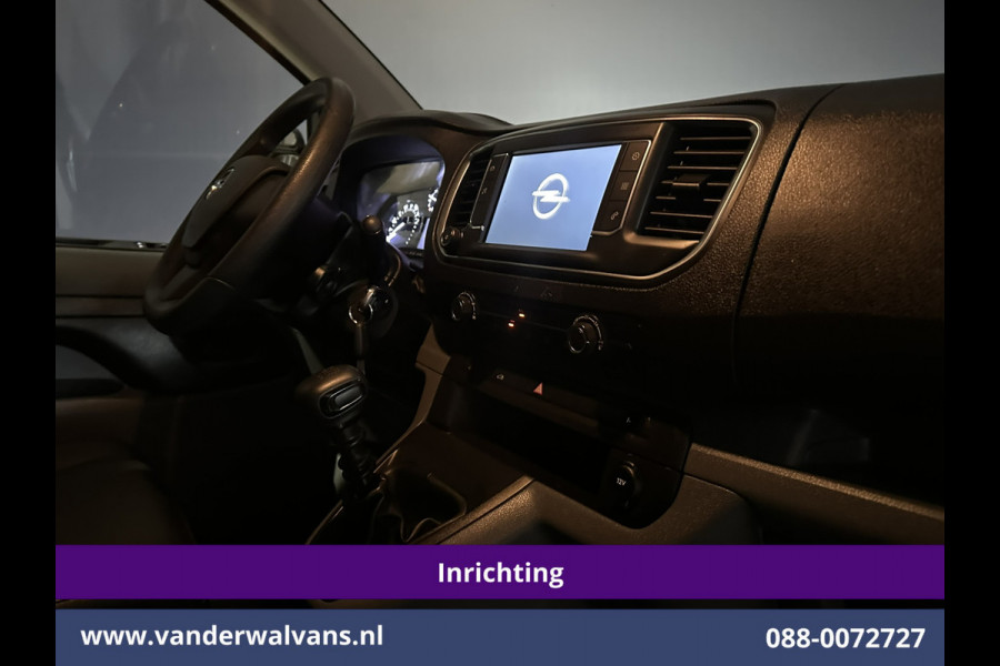 Opel Vivaro 2.0 CDTI 123pk L2H1 Inrichting Euro6 Airco | Camera | Apple Carplay | Cruisecontrol Android Auto, 2500kg trekhaak, Parkeersensoren, Bijrijdersbank, Achterklep