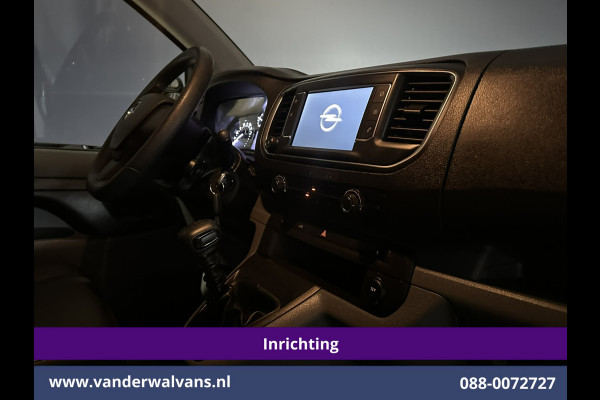 Opel Vivaro 2.0 CDTI 123pk L2H1 Inrichting Euro6 Airco | Camera | Apple Carplay | Cruisecontrol Android Auto, 2500kg trekhaak, Parkeersensoren, Bijrijdersbank, Achterklep