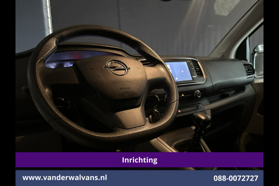 Opel Vivaro 2.0 CDTI 123pk L2H1 Inrichting Euro6 Airco | Camera | Apple Carplay | Cruisecontrol Android Auto, 2500kg trekhaak, Parkeersensoren, Bijrijdersbank, Achterklep