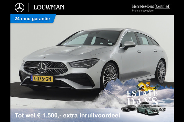 Mercedes-Benz CLA-Klasse Shooting Brake 180 AMG Sportpakket | Keyless Go | Sfeerverlichting | Car Play | Stoelverwarming | Parkeerpakket met Camera | Inclusief 24 maanden Mercedes-Benz Certified garantie voor Europa.
