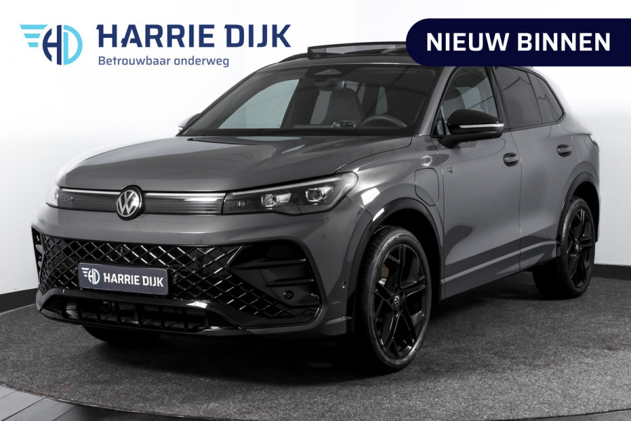 Volkswagen Tiguan 1.5 eHybrid 272 PK R-Line Edition | Black Style | Assistance Plus | Elek. Trekhaak | S/K-panodak | IQ Light | Adapt. Cruise | Stoel-+stuurverw. | NAV+App. Connect | 360 Camera | LM 20" | 3547