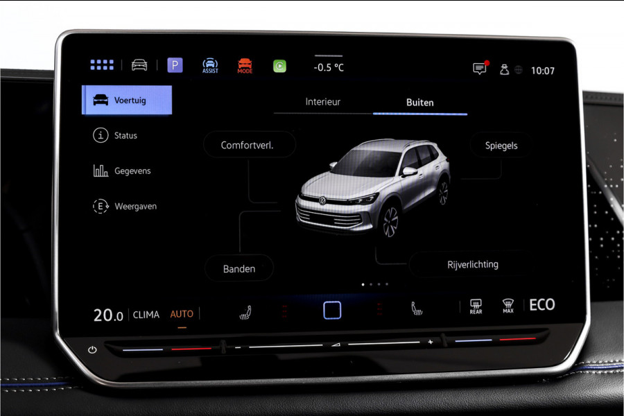 Volkswagen Tiguan 1.5 eHybrid 272 PK R-Line Edition | Black Style | Assistance Plus | Elek. Trekhaak | S/K-panodak | IQ Light | Adapt. Cruise | Stoel-+stuurverw. | NAV+App. Connect | 360 Camera | LM 20" | 9249