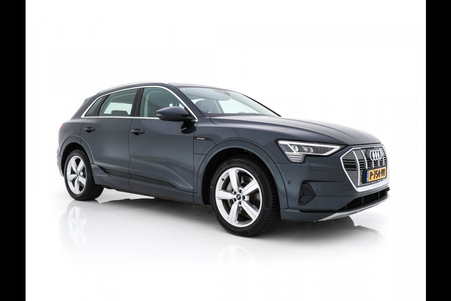 Audi e-tron 55 quattro Advanced edition Plus 95 kWh [3-Fase] {SOH-93%} (INCL-BTW) Aut.*LEATHER | ADAPTIVE-CRUISE | FULL-LED | DIGI-COCKPIT | KEYLESS | MEMORY-PACK | CAMERA | NAVI-FULLMAP | SHIFT-PADDLES | DAB+ | HEATED-COMFORTSEATS | DRIVE-SELECT | 20''AL