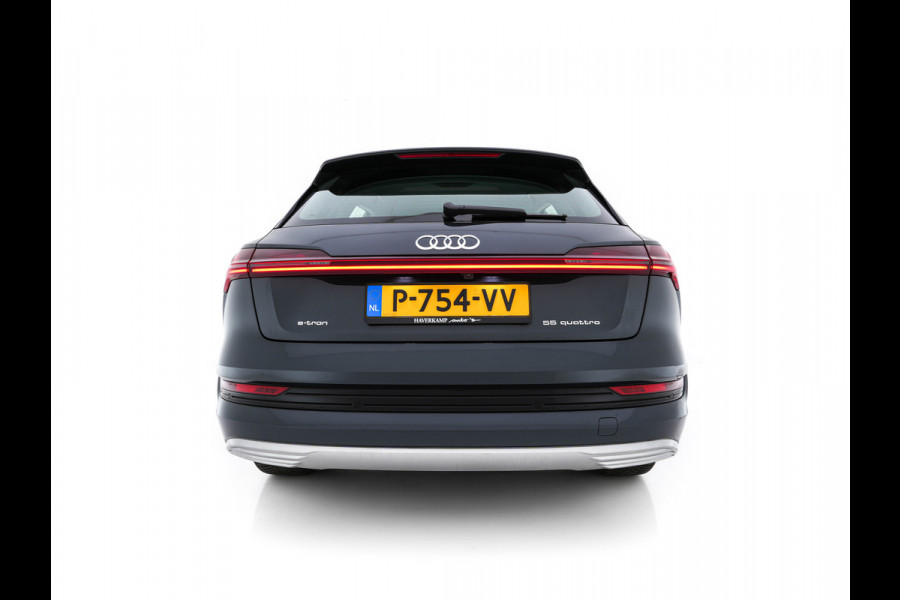 Audi e-tron 55 quattro Advanced edition Plus 95 kWh [3-Fase] {SOH-93%} (INCL-BTW) Aut.*LEATHER | ADAPTIVE-CRUISE | FULL-LED | DIGI-COCKPIT | KEYLESS | MEMORY-PACK | CAMERA | NAVI-FULLMAP | SHIFT-PADDLES | DAB+ | HEATED-COMFORTSEATS | DRIVE-SELECT | 20''AL