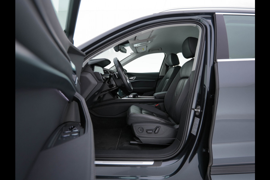 Audi e-tron 55 quattro Advanced edition Plus 95 kWh [3-Fase] {SOH-93%} (INCL-BTW) Aut.*LEATHER | ADAPTIVE-CRUISE | FULL-LED | DIGI-COCKPIT | KEYLESS | MEMORY-PACK | CAMERA | NAVI-FULLMAP | SHIFT-PADDLES | DAB+ | HEATED-COMFORTSEATS | DRIVE-SELECT | 20''AL