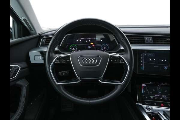 Audi e-tron 55 quattro Advanced edition Plus 95 kWh [3-Fase] {SOH-93%} (INCL-BTW) Aut.*LEATHER | ADAPTIVE-CRUISE | FULL-LED | DIGI-COCKPIT | KEYLESS | MEMORY-PACK | CAMERA | NAVI-FULLMAP | SHIFT-PADDLES | DAB+ | HEATED-COMFORTSEATS | DRIVE-SELECT | 20''AL
