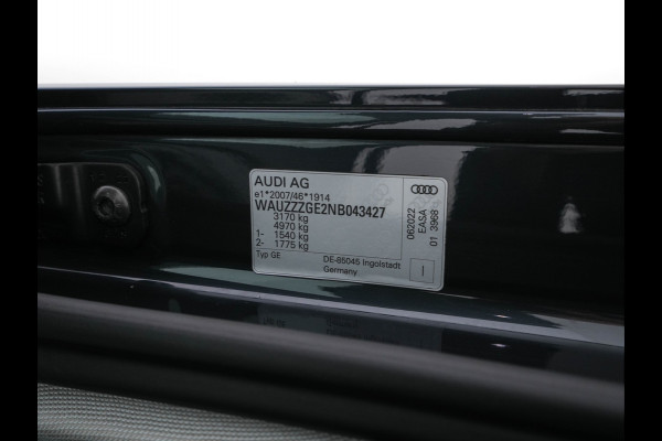 Audi e-tron 55 quattro Advanced edition Plus 95 kWh [3-Fase] {SOH-93%} (INCL-BTW) Aut.*LEATHER | ADAPTIVE-CRUISE | FULL-LED | DIGI-COCKPIT | KEYLESS | MEMORY-PACK | CAMERA | NAVI-FULLMAP | SHIFT-PADDLES | DAB+ | HEATED-COMFORTSEATS | DRIVE-SELECT | 20''AL