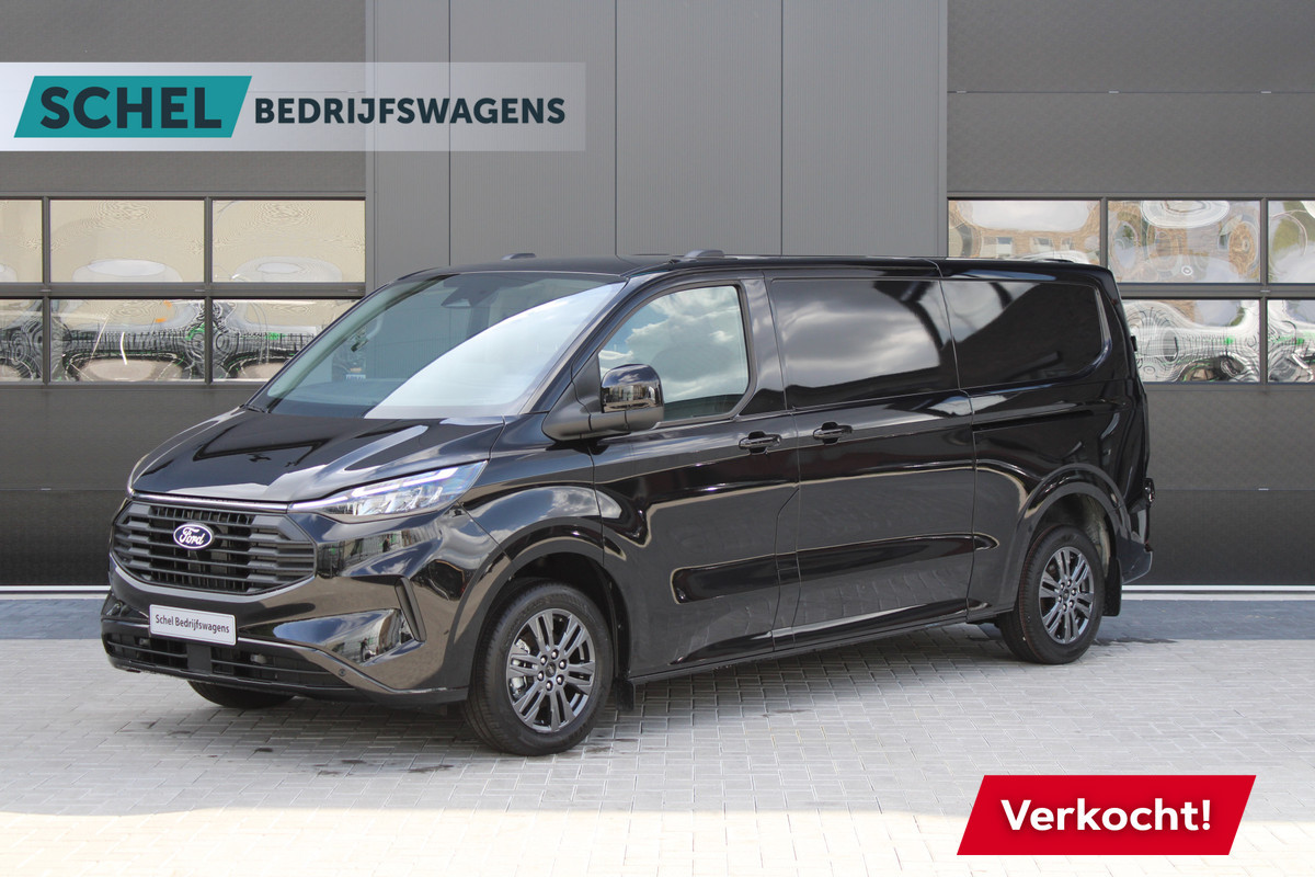 Ford Transit Custom 320 2.0 TDCI L2H1 Limited 150pk - 2x Schuifdeur - Adaptive Cruise - Verwarmd stuur - Blind spot - Navigatie - Camera - Draadloos
