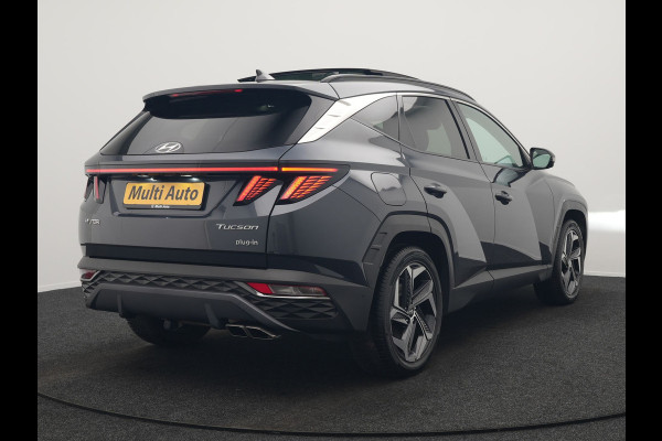 Hyundai Tucson 1.6 T-GDI Premium 4WD Plug In Hybrid 266pk Dealer O.H. PHEV | Trekhaak Afn. | Panodak | 360 Camera | Adaptive Cruise | Krell | Lederen Sportstoelen Memory & Ventilatie | Apple Carplay | Keyless | Stoelen & Stuur Verwarmd | Virtual | DAB |