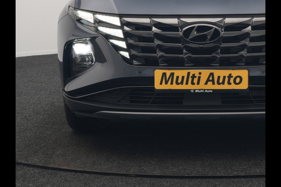 Hyundai Tucson 1.6 T-GDI Premium 4WD Plug In Hybrid 266pk Dealer O.H. PHEV | Trekhaak Afn. | Panodak | 360 Camera | Adaptive Cruise | Krell | Lederen Sportstoelen Memory & Ventilatie | Apple Carplay | Keyless | Stoelen & Stuur Verwarmd | Virtual | DAB |