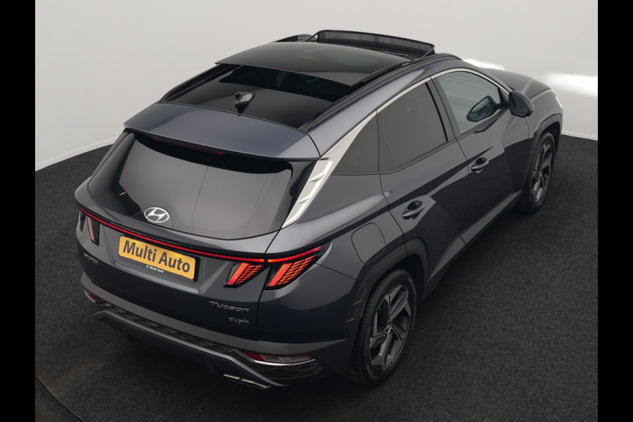 Hyundai Tucson 1.6 T-GDI Premium 4WD Plug In Hybrid 266pk Dealer O.H. PHEV | Trekhaak Afn. | Panodak | 360 Camera | Adaptive Cruise | Krell | Lederen Sportstoelen Memory & Ventilatie | Apple Carplay | Keyless | Stoelen & Stuur Verwarmd | Virtual | DAB |