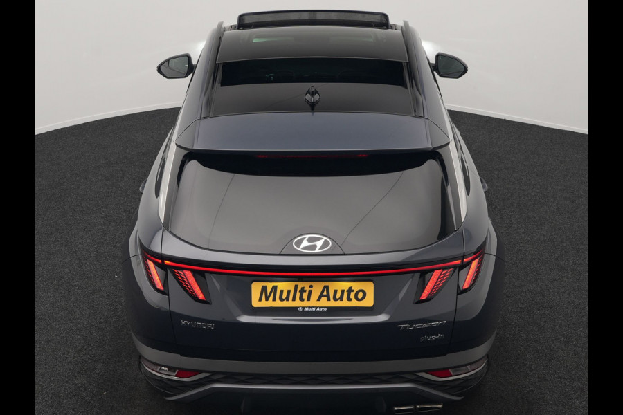 Hyundai Tucson 1.6 T-GDI Premium 4WD Plug In Hybrid 266pk Dealer O.H. PHEV | Trekhaak Afn. | Panodak | 360 Camera | Adaptive Cruise | Krell | Lederen Sportstoelen Memory & Ventilatie | Apple Carplay | Keyless | Stoelen & Stuur Verwarmd | Virtual | DAB |