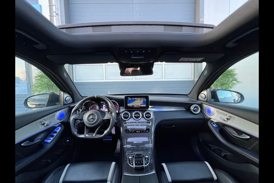Mercedes-Benz GLC 63 AMG S 4MATIC+ / KUIPSTOELEN / KERAMISCH / CARBON / BLACK ON BLACK