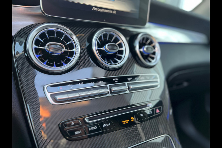 Mercedes-Benz GLC 63 AMG S 4MATIC+ / KUIPSTOELEN / KERAMISCH / CARBON / BLACK ON BLACK