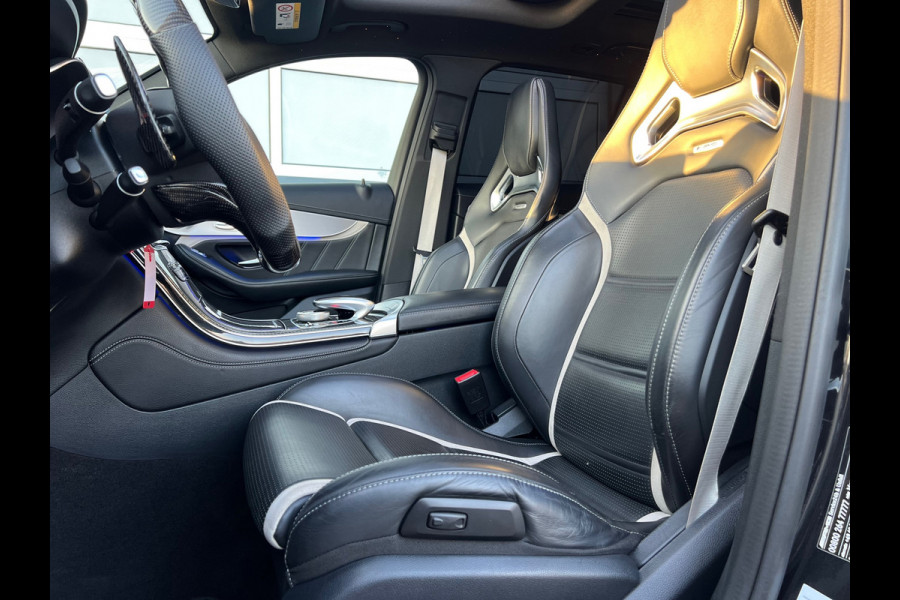 Mercedes-Benz GLC 63 AMG S 4MATIC+ / KUIPSTOELEN / KERAMISCH / CARBON / BLACK ON BLACK