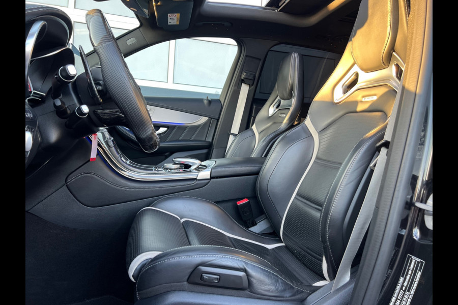 Mercedes-Benz GLC 63 AMG S 4MATIC+ / KUIPSTOELEN / KERAMISCH / CARBON / BLACK ON BLACK