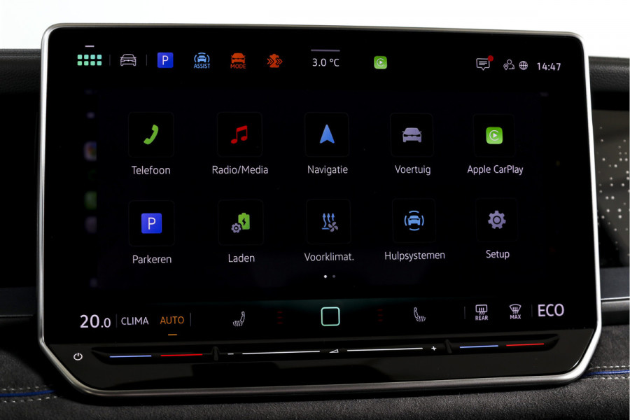 Volkswagen Tayron 1.5 eHybrid 272 PK R-Line Edition | Black Style Pakket | S/K-Panodak | Dig. Cockpit | Adapt. Cruise | Stoel-+Stuurverw. | Camera | App. Connect | ECC | Elek. Klep | LM 20" |
