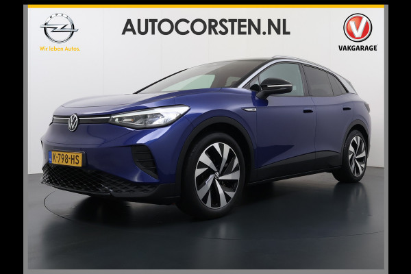 Volkswagen ID.4 First 82kWh SOH 93% Warmtepomp Trekhaak Adap.Cruise Navi Ecc Camera Apple Carplay Android Auto Pdc Lmv  20" Privacy Glas Led Rijstrooksensor Stuur+Stoelverwarming Origineel Nederlandse Auto