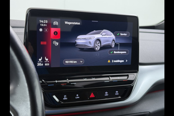 Volkswagen ID.4 First 82kWh SOH 93% Warmtepomp Trekhaak Adap.Cruise Navi Ecc Camera Apple Carplay Android Auto Pdc Lmv  20" Privacy Glas Led Rijstrooksensor Stuur+Stoelverwarming Origineel Nederlandse Auto