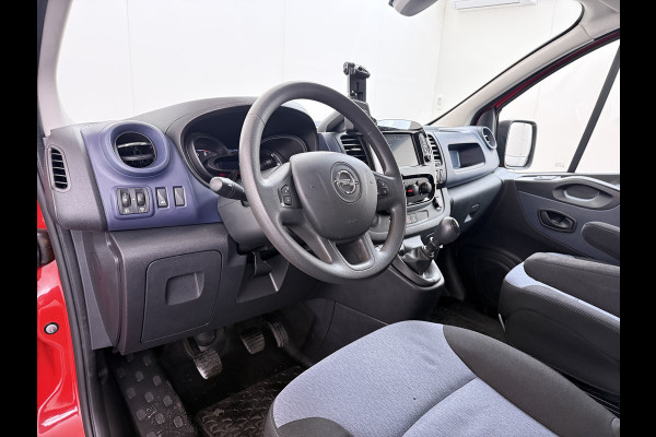 Opel Vivaro 1.6CDTI L2H1 Dubbele Cabine 5-Persoons Euro 6 Airco Navi Cruise Control Regen-Lichtsensor Pdc Betonplex Vloer Wandbetimmering Schuifdeuren 1e Eigenaar Origineel Nederlandse Auto