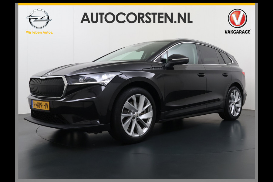 Škoda ENYAQ iV 80 Adap.Cruise SOH 92% Panodak 360°Camera Apple Carplay Android Auto Navi Ecc PDC Matrix Led Lmv Stoel+Stuurverwarming Mirrorlink Keyless advanced Rijstrooksensor Assistentie Pakket Comfort-pakket 1e Eigenaar Origineel Nederlandse Auto
