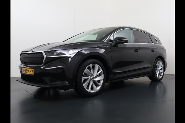 Škoda ENYAQ iV 80 Adap.Cruise SOH 92% Panodak 360°Camera Apple Carplay Android Auto Navi Ecc PDC Matrix Led Lmv Stoel+Stuurverwarming Mirrorlink Keyless advanced Rijstrooksensor Assistentie Pakket Comfort-pakket 1e Eigenaar Origineel Nederlandse Auto