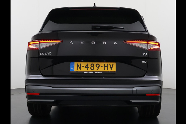 Škoda ENYAQ iV 80 Adap.Cruise SOH 92% Panodak 360°Camera Apple Carplay Android Auto Navi Ecc PDC Matrix Led Lmv Stoel+Stuurverwarming Mirrorlink Keyless advanced Rijstrooksensor Assistentie Pakket Comfort-pakket 1e Eigenaar Origineel Nederlandse Auto