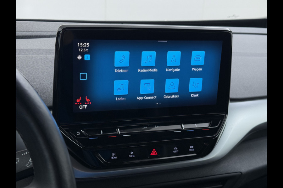 Volkswagen ID.4 Pro 82kWh SOH 91% ErgoActive Comfort Stoelen+Memory Adap.Cruise Navi Ecc Apple Carplay Android Auto Pdc Stuur+Stoelverwarming Lmv 19" Bluetooth Rijstrooksensor Style-pakket Elek.Stoelen 1e Eigenaar Origineel Nederlandse Auto