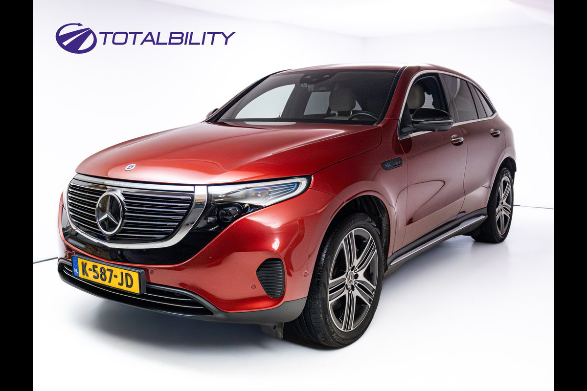 Mercedes-Benz EQC 400 4MATIC Business Solution Luxury 80 kWh | Burmester | Leer | Schuif- kanteldak | Stoelverwarming | Elec. klep, Head-up, Verkeerscamera's, Matrix Led
