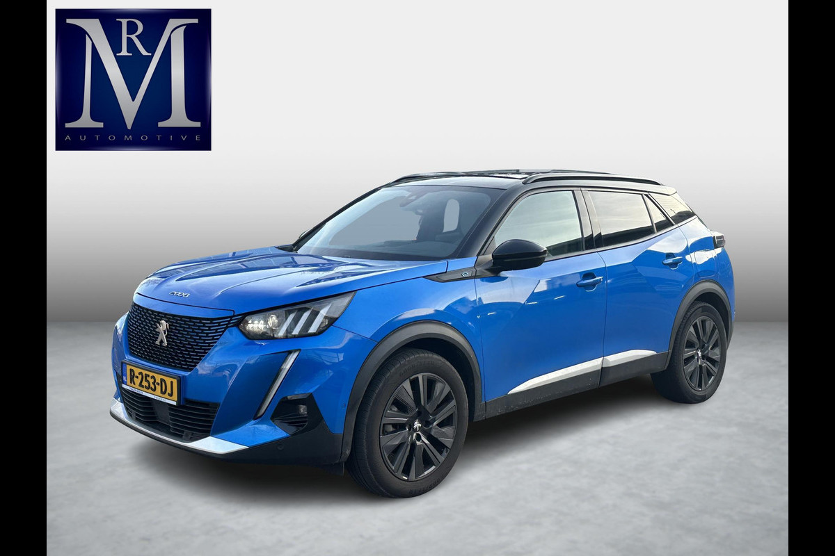 Peugeot e-2008 EV GT Pack 50 kWh SOH 90% | 3-Fase boordlader | Warmtepomp | Open Panoramadak | Camera | Stoelverwarming | Adaptieve Cruise Control | Full Option | Dealeronderhouden | Inclusief 12 mnd BOVAG garantie |