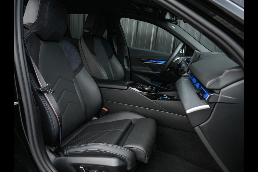 BMW 5 Serie 550e xDrive M Sport pro · Driving Assistant Professional · Stoel verwarming en ventilatie · Adaptive Suspension · Iconic Glow ·